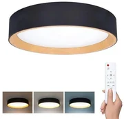 Solight LED osvetlenie s diaľkovým ovládačom čierne , 48W, 3360lm, 39cm, stmievateľná