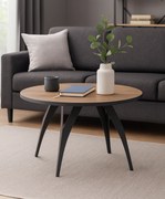 OKRÚHLY KONFERENČNÝ STOLÍK SIMONE 75 cm