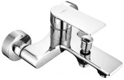 Mexen Royo, nástenná vaňová batéria 150mm, chrómová, 72230-00