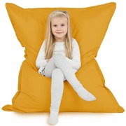 XL vankúš na sedenie – vodeodolný poťah, vhodný na záhradu aj do interiéru Farba: 4.Žltý