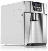 Klarstein Ice Volcano 2 GS, výrobník ľadu, 13 kg/24 h, zariadenie na výrobu ľadu, LED, strieborný