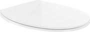 Mexen Egg doska pomaly zatvárajúca slim, duroplast, biela lesklá - 39243000