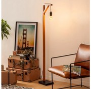 Atmosphera - Stojacia lampa WILD 1xE27/25W/230V borovica