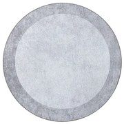 Koberec MIRO 51648.802 mramor, svetlosivý kruh