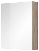 Mereo Mereo, Aira, kúpeľňová galérka 60 cm, zrkadlová skrinka, MER-CN715GD