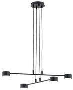 Luster na lanku MODUS 4xGX53/10W/230V čierna