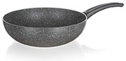 Wok Aluminium 28x8cm Granite 40051228