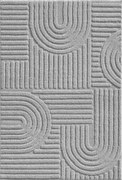 Ayyildiz, Behúň Art 1121 Silver, 80x250, šedá, obývacia izba