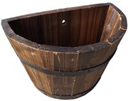 Drevený kvetináč 24x13,5x17,5 cm