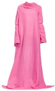 Verk Fleecová TV deka s rukávmi Snuggie 180 x 140 cm ružová