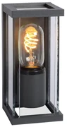 Lucide 27885/01/30 - Vonkajšie nástenné svietidlo CLAIRE 1xE27/15W/230V IP54 čierna LC3676