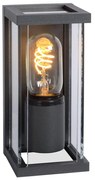 Lucide 27885/01/30 - Vonkajšie nástenné svietidlo CLAIRE 1xE27/15W/230V IP54 čierna