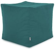 Taburetka Cubo modrá plyš