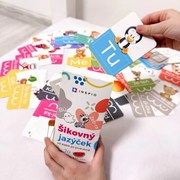 Montessori hračky Šikovný jazýček - od slabík po prvé slová