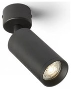 RED - Design Rendl - R13364 - Bodové svietidlo BELENOS 1xGU10/9W/230V čierna