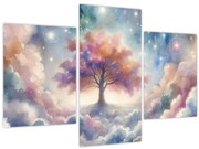 Obraz – Strom života v oblakoch (90x60 cm)