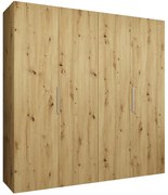 Skriňa Marbella I 200 artisan strieborný