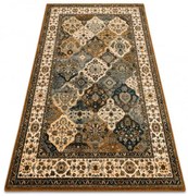 Koberec POLONIA Samari Ornament jadeit - hnedý