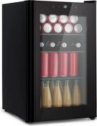 Klarstein Beercave 70, chladnička, 70 l, 3 police, trojito izolované sklenené dvere, dotyková