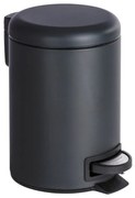 Odpadkový kôš v čiernej farbe Wenko Leman, 3 l