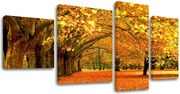 Obraz na plátne 4 dielny STROMY ST010E40