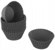 Sada 6 ks formičiek na muffiny 7x4cm mix