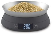 Sivá digitálna kuchynská váha Joseph Joseph Switch