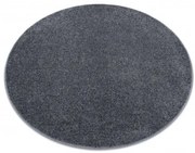 Koberec kruh SANTA FE sivý