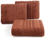 BAVLNENÝ UTERÁK ROMEO 50X90 CM TEHLOVÁ