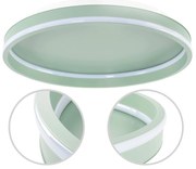 Toolight Toolight, LED stropné svietidlo 40cm, 4000 lm, 22W, 4000K, APP1463, zelená, OSW-08641