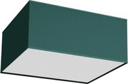 Stropné svietidlo VERDE 2xE27/60W/230V 40x40 cm zelená