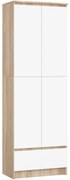 Skriňa Rexa 60 cm dub sonoma/biela
