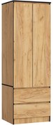 Skriňa STAR S 60 cm 2D 2SZ dub craft