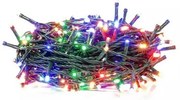 SOLIGHT LED vonkajšie vianočné reťaz, 50 LED, 5m, prívod 3m, 8 funkciou, časovač, IP44, viacfarebný
