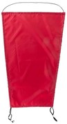 Slnečná clona na kočík New Baby Basic red