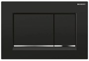 Geberit Sigma30 - Ovládacie tlačidlo Sigma30, čierna/chróm lesklý, 115.883.KM.1