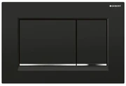 Geberit Sigma30 - Ovládacie tlačidlo Sigma30, čierna/chróm lesklý, 115.883.KM.1