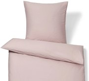 Posteľná bielizeň z bavlny a saténu, ružová, štandardná veľkosť