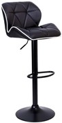 Barová stolička GRAPPO čierna