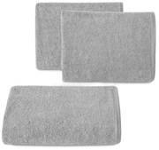FROTÉ UTERÁK SMOOTH1 50X90 CM STRIEBORNÁ