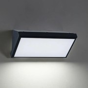 Brilagi - LED Vonkajšie nástenné svietidlo TRIANGLE LED/20W/230V čierna IP65