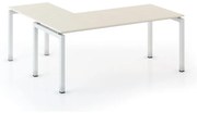 Stôl PRIMO SQUARE 1800 x 1800 mm, breza