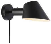 Nordlux - Nástenné svietidlo STAY 1xE27/60W/230V čierne