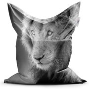 Sedací vak Classic levíček, sivá