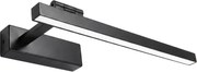 Toolight Toolight, LED nástenné svietidlo, 40cm, 8W, 4000K, 1500lm, SWE034-1W, čierna matná, OSW-20133