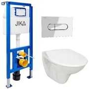 Závesný WC set Jika Nila do ľahkých stien / predstenový KMPLJIKASCR