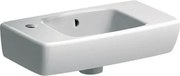 Geberit Selnova Compact umývadielko selnova 45x25 cm otvor pre batériu vľavo 500.319.01.5