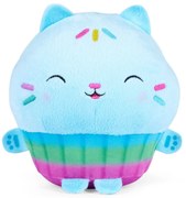Gábinin Kúzelný Domček Mačička Muffin 25 cm, modrá, plyš