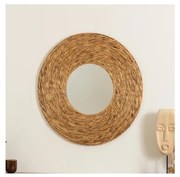 Atmosphera - Nástenné zrkadlo LORENA pr. 75 cm vodný hyacint