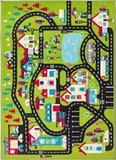 Koberec Agnella Funky Top Super Mesto C limetka